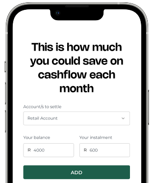 Apply online: see how much you could save on cashflow on your phone